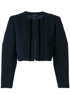 Comme Des Garçons Pre-Owned cropped jacket - Bleu