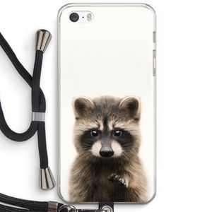 Rocco: iPhone 5 / 5S / SE Transparant Hoesje met koord