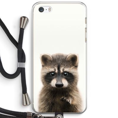 Rocco: iPhone 5 / 5S / SE Transparant Hoesje met koord