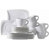 Verso Koffieservies Porselein Wit 576000 18-delig