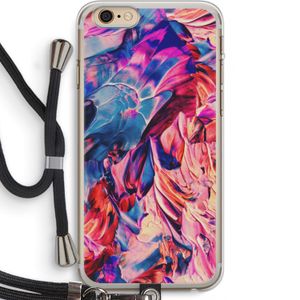 Pink Orchard: iPhone 6 PLUS / 6S PLUS Transparant Hoesje met koord