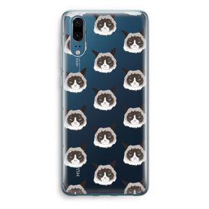 It's a Purrr Case: Huawei P20 Transparant Hoesje