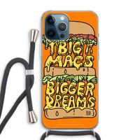 Big Macs Bigger Dreams: iPhone 12 Pro Max Transparant Hoesje met koord