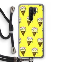 Isjes: Xiaomi Redmi 9 Transparant Hoesje met koord