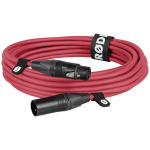 Rode XLR6M-R XLR Verbindingskabel Rood