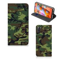 Samsung Galaxy M11 | A11 | Hoesje met Magneet | Army Dark