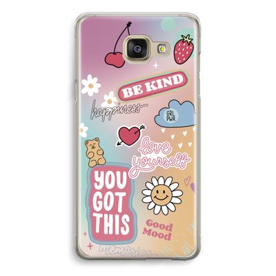 Positivity: Samsung Galaxy A5 (2016) Transparant Hoesje