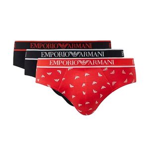 Armani Slips 3-pack rood-zwart