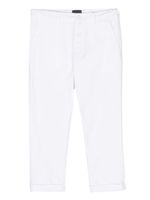 Fay Kids pantalon à coupe slim - Blanc