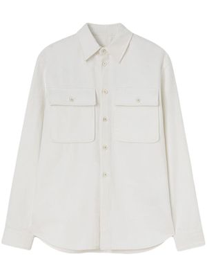 Jil Sander chemise en coton - Blanc