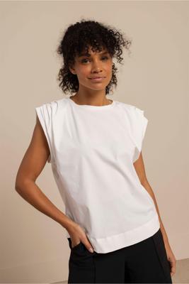 Studio Anneloes Leona Top 91541 Tops En Singlets 1100 Offwhite
