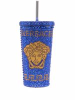 Versace tasse Medusa à ornements strassés - Bleu - thumbnail