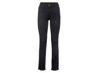esmara Dames jeans - slim fit (34, Zwart/lang)