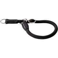 Hunter Training collar Freestyle Zwart Leer, Nylon, Touw M-L Hond Standaard halsband - thumbnail