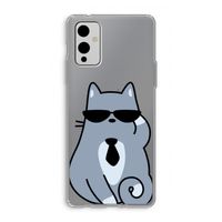 Cool cat: OnePlus 9 Transparant Hoesje