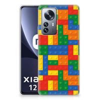 Xiaomi 12 Pro TPU bumper Blokken - thumbnail