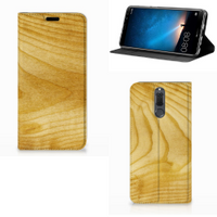 Huawei Mate 10 Lite Book Wallet Case Licht Hout - thumbnail