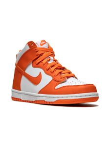 Nike Kids baskets montantes Dunk - Blanc