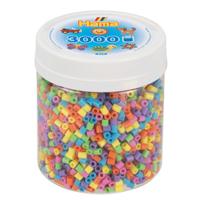 Hama strijkkralen in potje pastelmix (50), 3000st. Hama strijkkralen in potje pastelmix (50), 3000st.