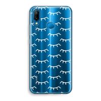 Wimpers: Huawei P20 Lite Transparant Hoesje Wimpers: Huawei P20 Lite Transparant Hoesje