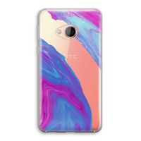 Zweverige regenboog: HTC U Play Transparant Hoesje