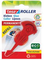Tesa Roller navulling lijmroller permanent ecoLogo, ft 8,4 mm x 14 m, op blister - thumbnail