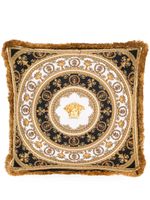 Versace coussin à imprimé I Love Baroque (45 cm x 45 cm) - Noir