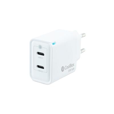 Oplader CoolBox COO-CUP-35CC Wit 35 W