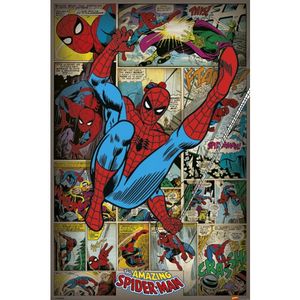 Marvel poster retro Spiderman 61 x 91,5 cm