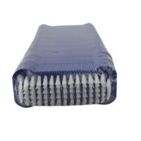 Nagelborstel kunststof blauw pak a 10st