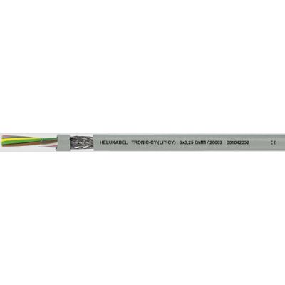 HELU 16009-500 Datakabel LiYCY 10 x 0.5 mm² Grijs 500 m