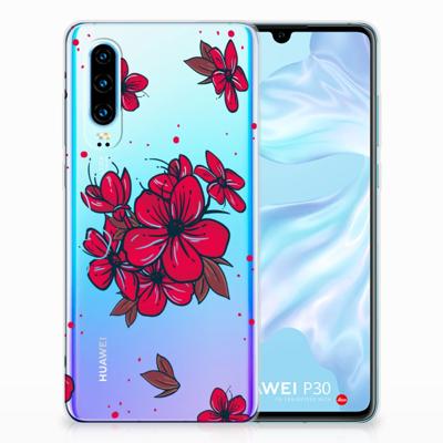 Huawei P30 | TPU Case | Blossom Red