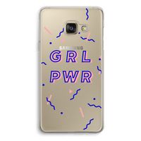 GRL PWR: Samsung A3 (2017) Transparant Hoesje