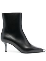 Alexander McQueen bottines en cuir 70 mm - Noir - thumbnail