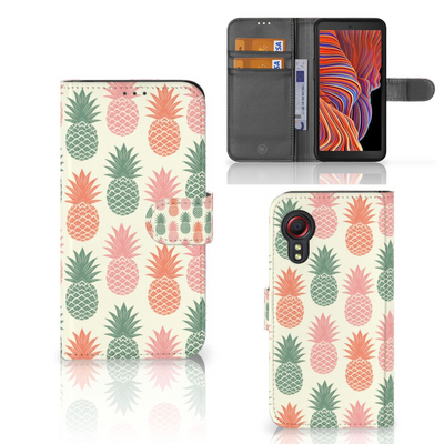 Samsung Galaxy Xcover 5 Book Cover Ananas Samsung Galaxy Xcover 5 Book Cover Ananas