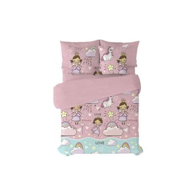 Dekbedovertrek set Pierre Cardin Morgana Roze Bed van 90 3 Onderdelen