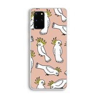 Papegaai: Samsung Galaxy S20 Plus Transparant Hoesje
