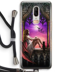 Kinderen van de nacht: OnePlus 6 Transparant Hoesje met koord