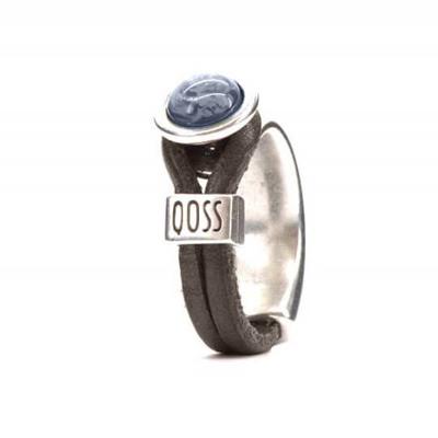 Qoss Taupe Ring Gwen Jeans Blauwe Bol - Maat L