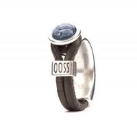 Qoss Taupe Ring Gwen Jeans Blauwe Bol - Maat L