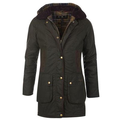 Dames waxjas Bower Olive