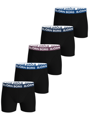 5-Pack heren boxershorts - Core - Voordeelverpakking heren ondergoed katoen
