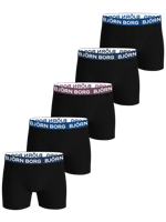 5-Pack heren boxershorts - Core - Voordeelverpakking heren ondergoed katoen