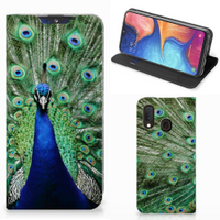 Samsung Galaxy A20e Hoesje maken Pauw - thumbnail
