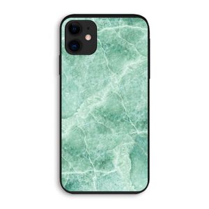 Groen marmer: iPhone 11 Biologisch afbreekbaar hoesje