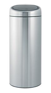 Brabantia Touch Bin 30 l - Matt Steel Fingerprint Proof