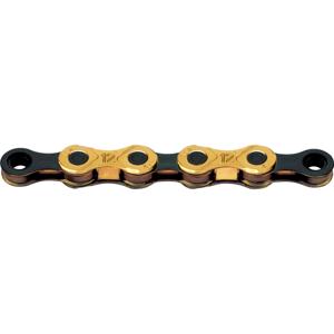 KMC ketting X12 12v 126L waxed goud/zwart