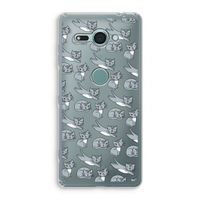 Poezen: Sony Xperia XZ2 Compact Transparant Hoesje