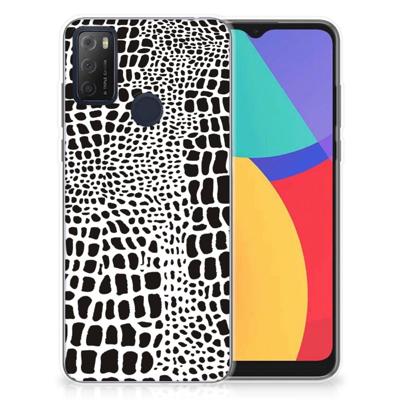 Alcatel 1S (2021) | TPU Hoesje | Slangenprint