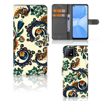 Wallet Case OPPO A73 5G Barok Flower - thumbnail